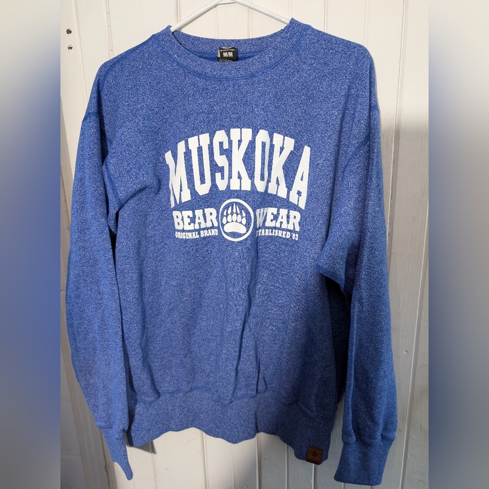 MUSKOKA BEAR WEAR CREW NECK